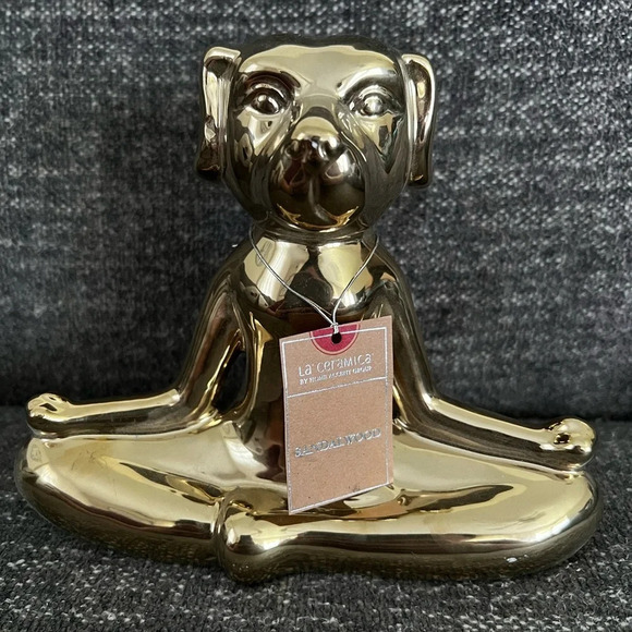 Ceramic Room Aromatherapy Dog Statue - Picture 1 of 3